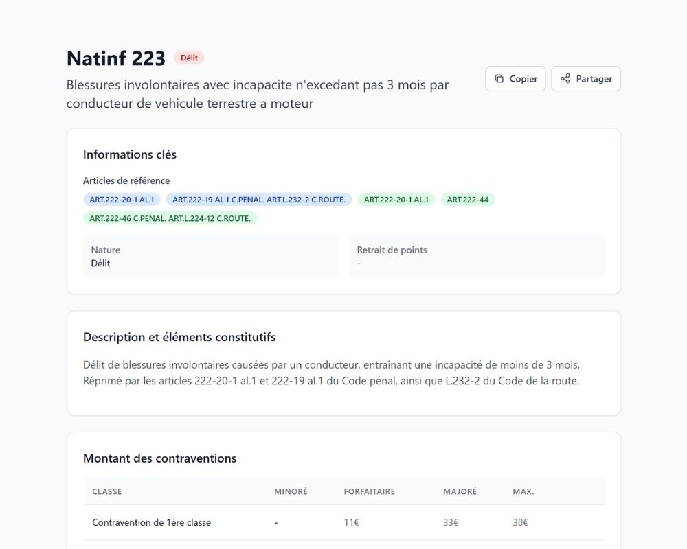 Interface de formation Ops