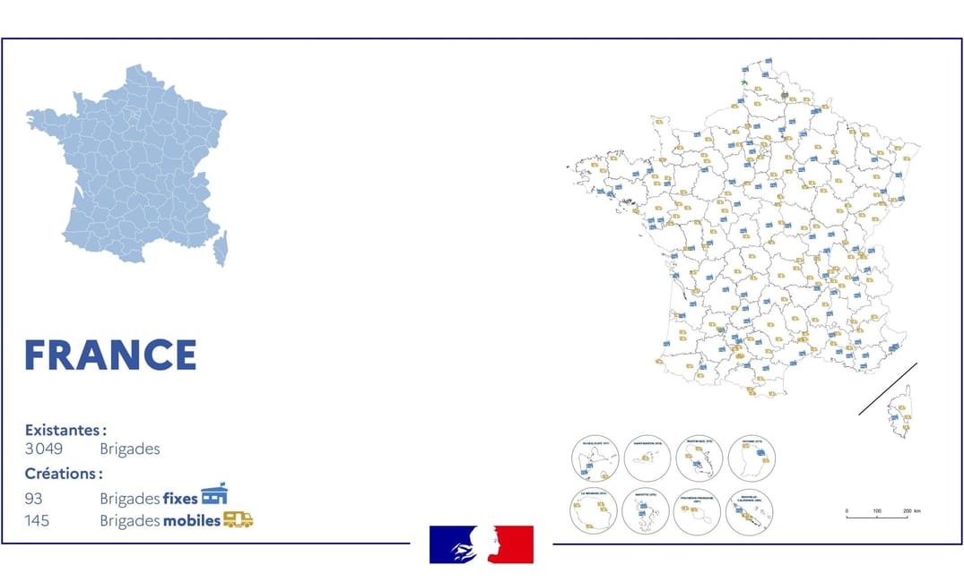 Création de 238 nouvelles brigades d’ici 2027