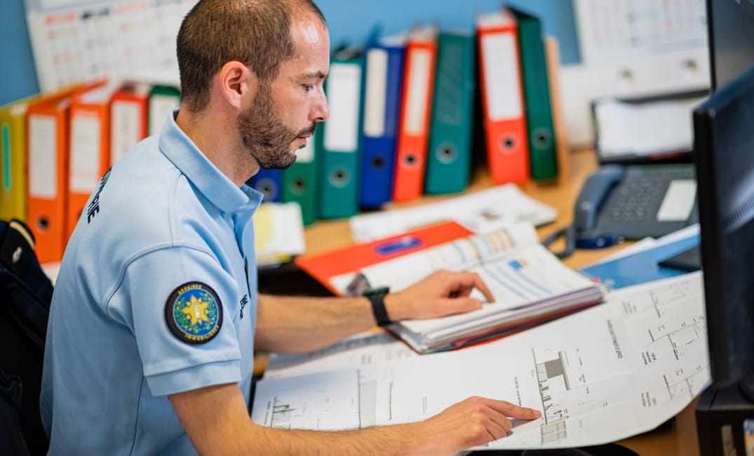 Gendarme du corps de soutien technique et administratif de la gendarmerie