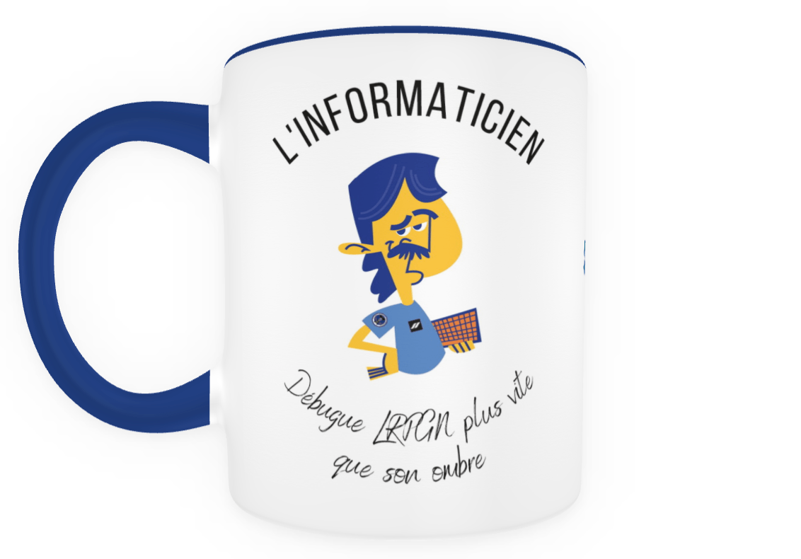 Mug informaticien – La tasse de réconfort des gendarmes SOLC