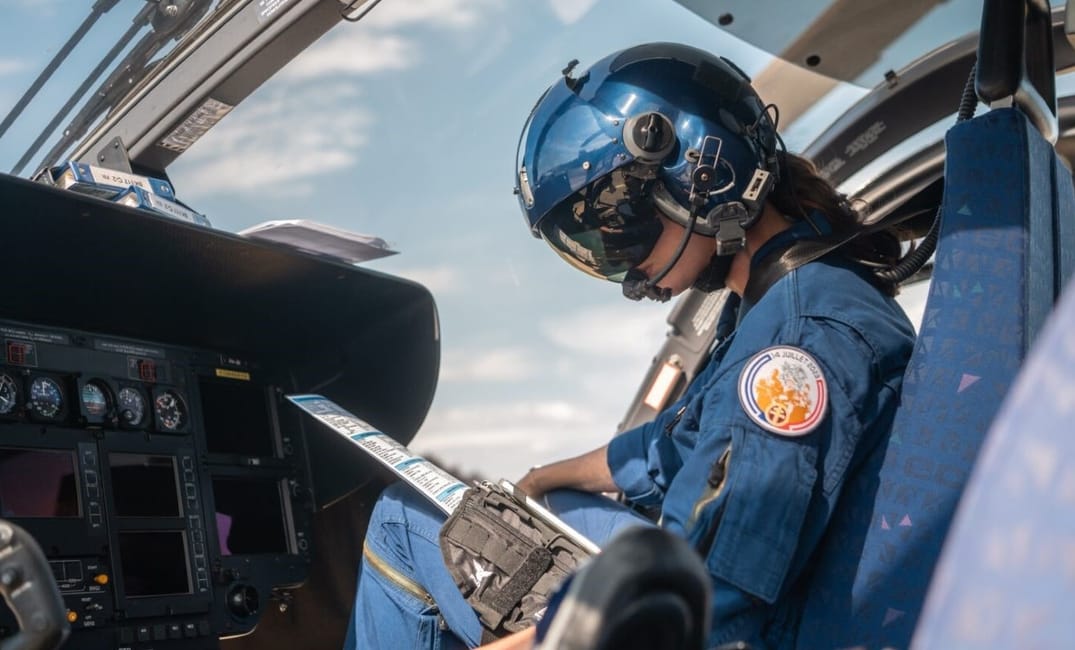 Pilote d'hélicoptère de la gendarmerie