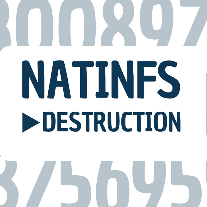 Image de : Quelles Natinfs relever pour une destruction ?